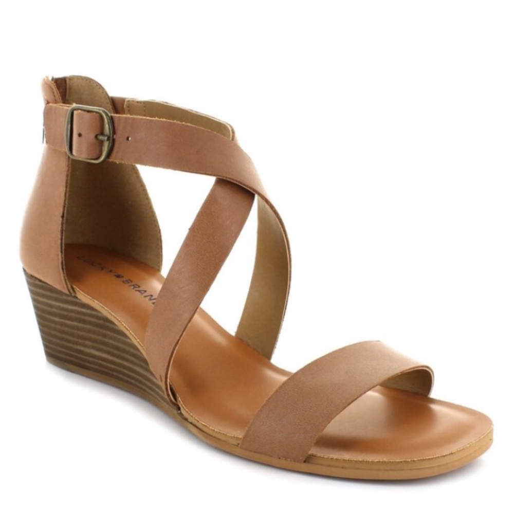 🍀Lucky Brand LP Caisby wedge sandal - Size 6 🍀